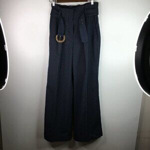 Diane Gilman high waist wide leg dress pants